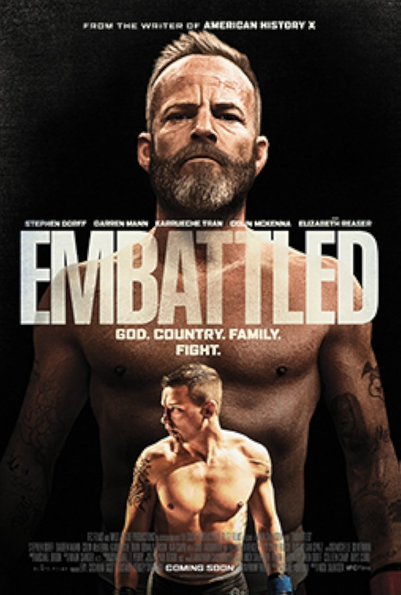 Embattled poster